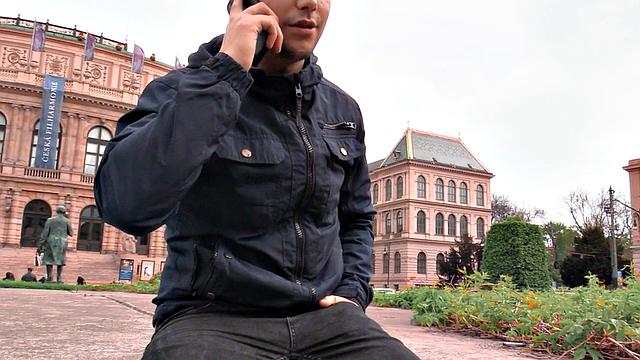 Picked-up jock anal banged in apartment