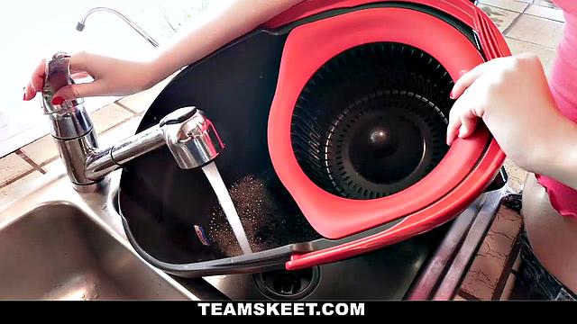 Redhead Babe Vacuums Cock