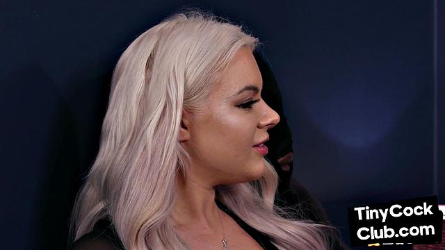 SPH Brit babe IR fucked in front of small cock boyfriend
