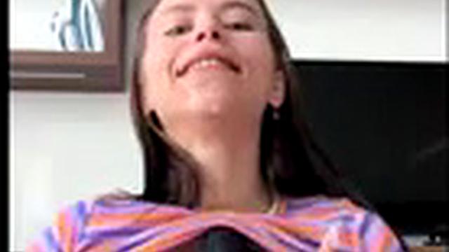 Latina Teen Juicy Julia Dances and Flashes Her Ass Hole