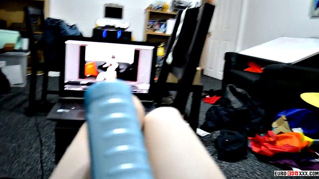 Fleshlight Fun with Big Guy Clark - Clark Lewis
