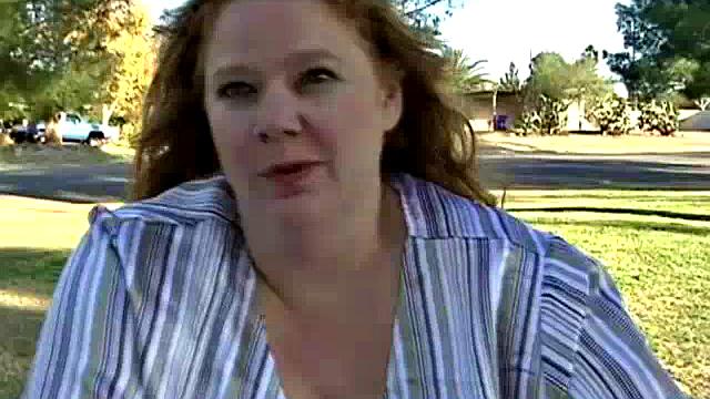 Sexy Mature BBW at the Park