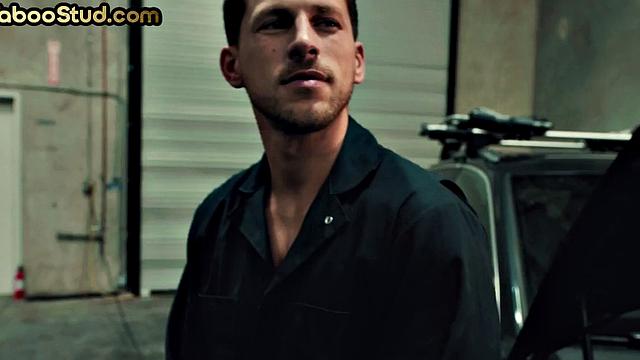 Kinky stepbrother barebacked in mechanic store by a stud