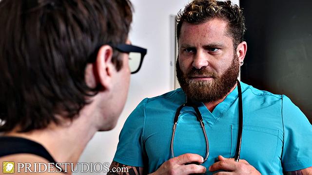 FamilyCreep - Step Uncle Riley Mitchel Shoves His Healing Cock In Nerdy Jock's Ass
