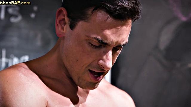 Stunning babe doggystyled by instructor