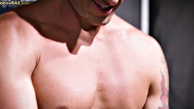 Stunning babe doggystyled by instructor