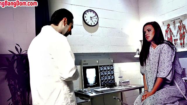 Patient gangbanged handling cocks