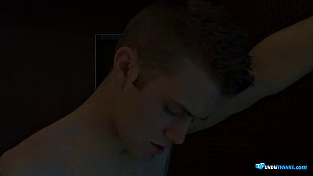 Bryce Corbin Enjoys Shower Time