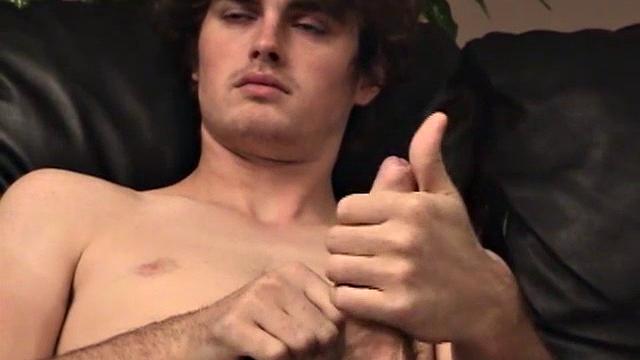 Vince is a hot 20 year old with about 7 inches of uncut cock, and a pretty face. He's totally into jacking off for Auntie Bob's camera, but nothing more. This boy is totally straight, so it was hands, and lips, off for Auntie Bob.