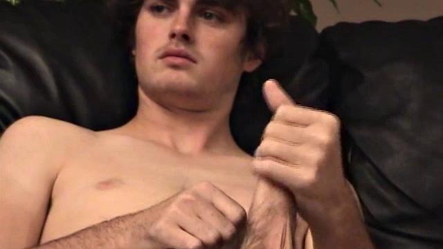 Vince is a hot 20 year old with about 7 inches of uncut cock, and a pretty face. He's totally into jacking off for Auntie Bob's camera, but nothing more. This boy is totally straight, so it was hands, and lips, off for Auntie Bob.