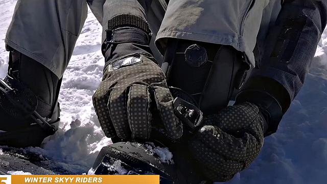 Top 5 Winter Skyy Riders - HOT HUNKS FUCKING CUTE JOCKS Outdoors In Winter Time - FalconStudios