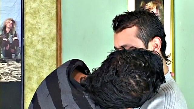 Latin boys Lucho and Lorenzo hook up in the park and quickly make their way indoors for a raw romp. On the bed, these skinny and smooth twinks kiss and strip to their underwear. Then Lorenzo starts sucking on Lucho's cock.