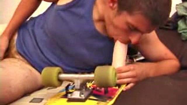 Mica Jerks Off With Toy