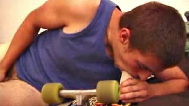 Mica Jerks Off With Toy