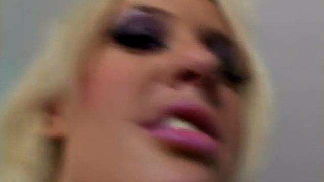 Big-tittied blonde is rough fucked hard and deep