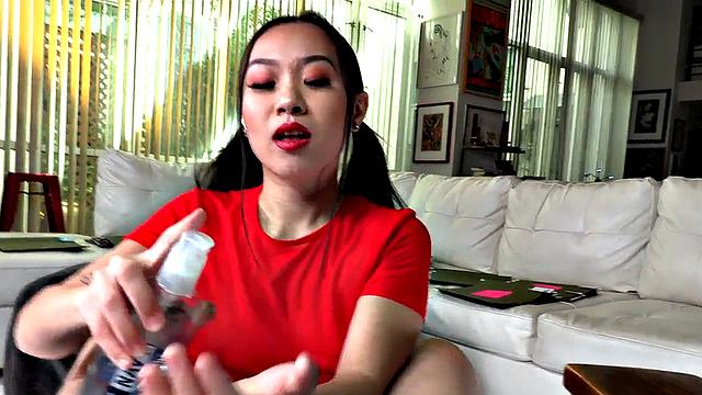 Asian petite stranger POV