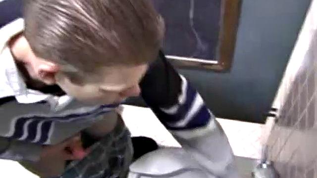 Christian Masturbates In Toilet