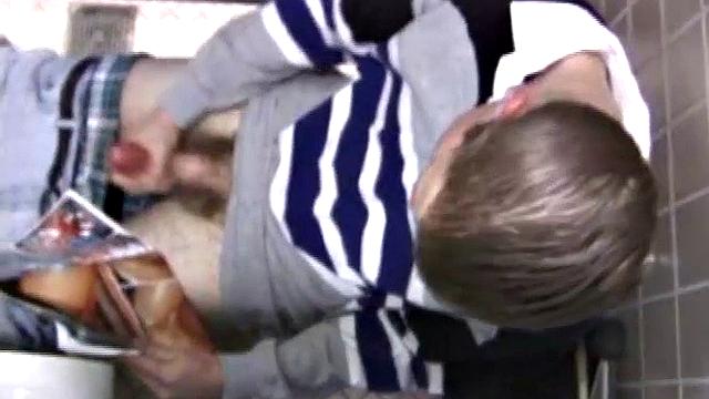 Christian Masturbates In Toilet