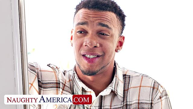 Big dick stud can't suppress urge to fuck girlfriend's big titty friend Danae Mari