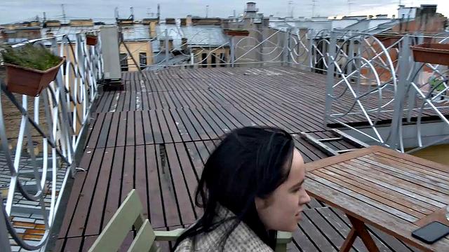 SISPORN. Guy catches stepsister smoking and fuck her into quick sex