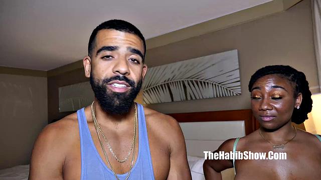 Watch Ebony Queen Quincy Reece in a Thong Play with Her Oil-drizzled Pussy