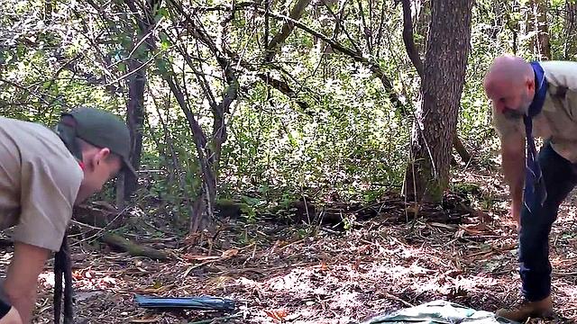 Bottom twink barebacked by scout