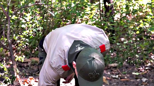 Bottom twink barebacked by scout