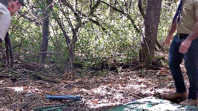 Bottom twink barebacked by scout