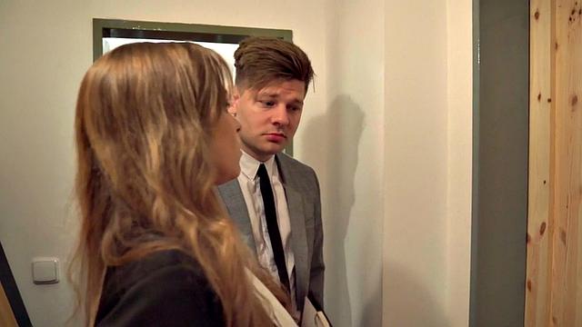 Cockhungry babes get their pussies banged by hotel manager