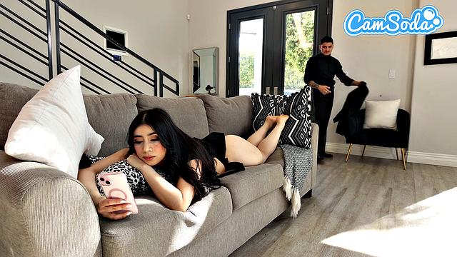 Camsoda - Latina wit massive tits fucking hard