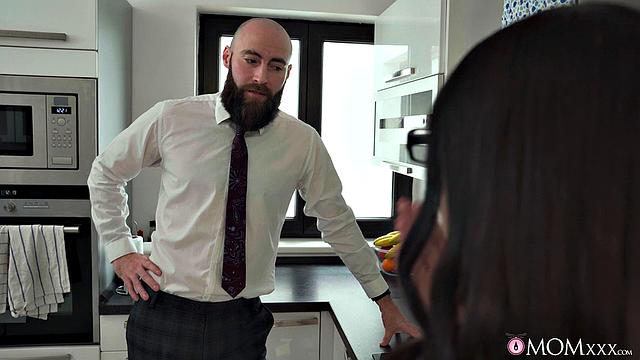 MILF teacher student threesome