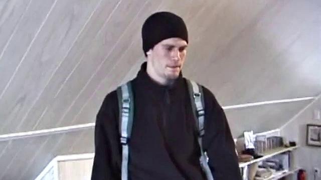 Fresh from hanging with some female schoolmates, Jonathan's hormones are raging and he doesn't waste any time pulling out his cock. He plays a porn video and starts stroking a boner.