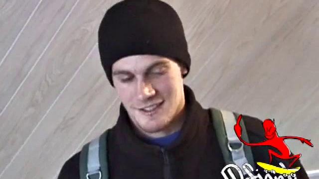 Fresh from hanging with some female schoolmates, Jonathan's hormones are raging and he doesn't waste any time pulling out his cock. He plays a porn video and starts stroking a boner.