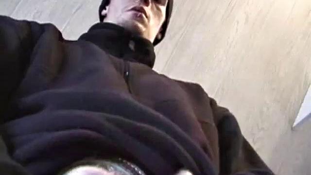 Fresh from hanging with some female schoolmates, Jonathan's hormones are raging and he doesn't waste any time pulling out his cock. He plays a porn video and starts stroking a boner.