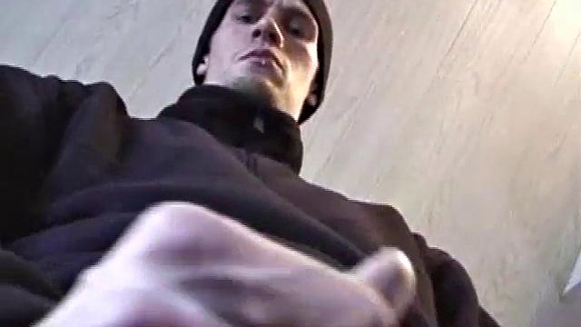 Fresh from hanging with some female schoolmates, Jonathan's hormones are raging and he doesn't waste any time pulling out his cock. He plays a porn video and starts stroking a boner.