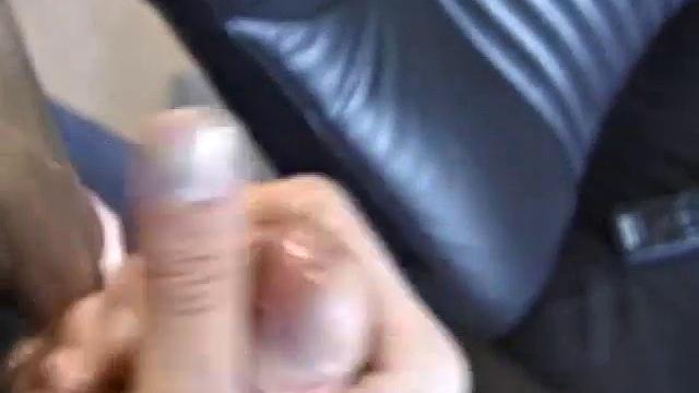 Fresh from hanging with some female schoolmates, Jonathan's hormones are raging and he doesn't waste any time pulling out his cock. He plays a porn video and starts stroking a boner.