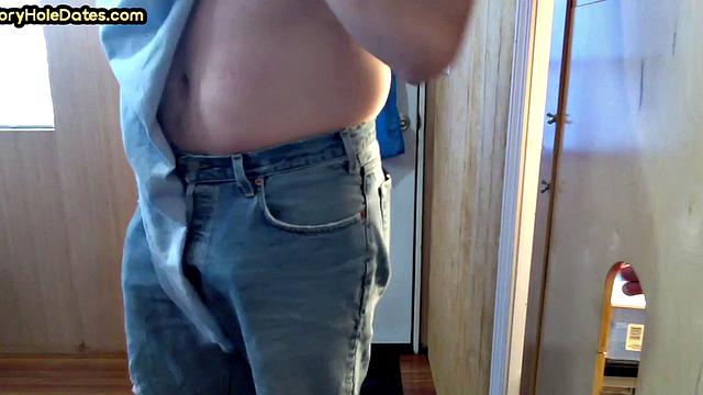 Real gaydaddy rewarded with cum in mouth after long blowjob