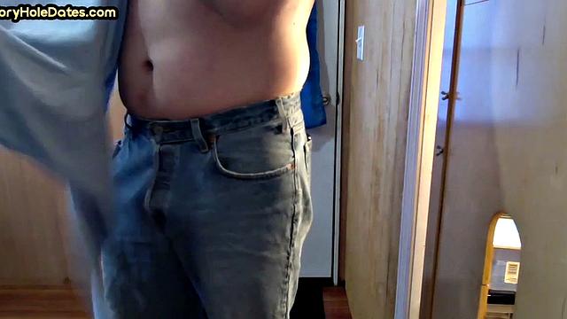 Real gaydaddy rewarded with cum in mouth after long blowjob