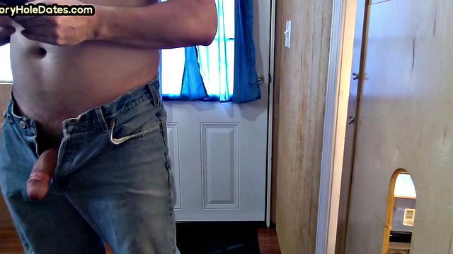 Real gaydaddy rewarded with cum in mouth after long blowjob