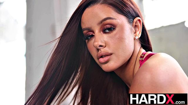 HardX - Lingerie Babe Squirts & Swallows Load