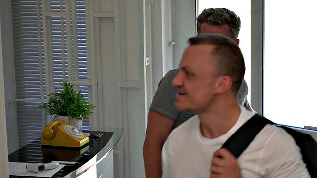 Hostel ebony fucked in hairy pussy by nice thick dick