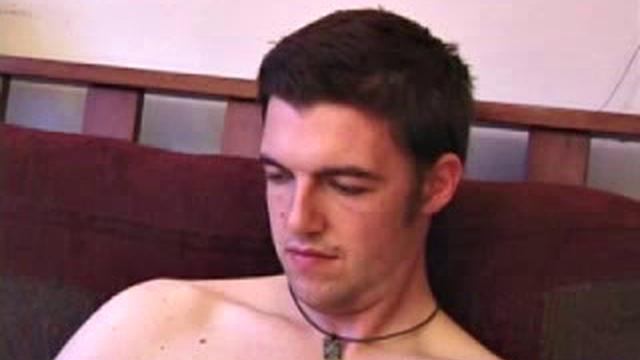 Garrett Masturbates