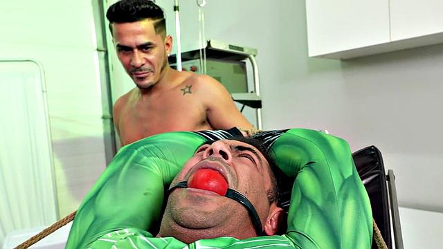 BDSM crossdresser banged by doctor after machine