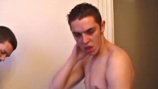 This trim threesome is really horny. Brady, Rob and Matthew quickly get naked and hard. What a sight to behold as the three boys rub their dicks and talk.