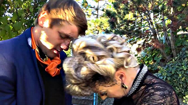 MATURE4K. Vagina becomes wet as woman sees guy to be carnal with