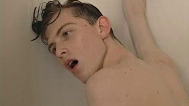 We join 19 year old Kyle spying on 20 year old Cameron, who is naked and taking a shower. Unable to resist Cameron's 8.5 inch cock, Kyle joins him for some sexy oral action.