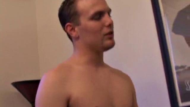 Phil drops in on Gunner and the two horny boys watch a porn video while rubbing on their crotches. The cocks come out and, after stripping off, Gunner goes down on Phil. An oral exchange follows and doesn't end, until both blow huge loads.