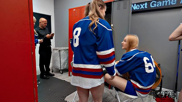 Hockey Locker Room