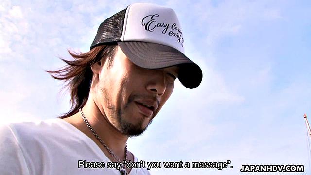 Cute milf gets banged after massage