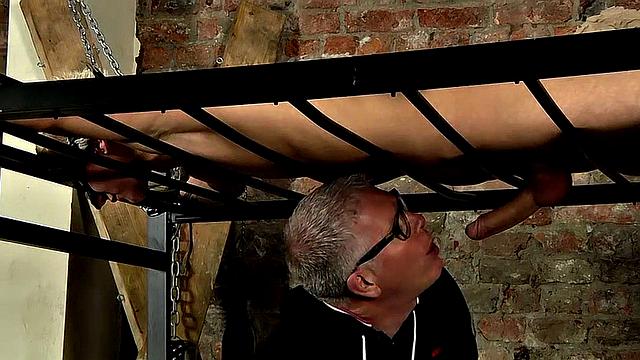 Draining A Slave Boy's Cock - Reece Bentley &amp;amp; Sebastian Kane